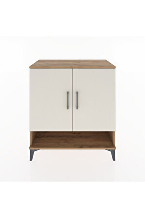 Hyperion Şifonyer Tek Raflı 2 Kapaklı 88x44x96 Çam-Aytaşı