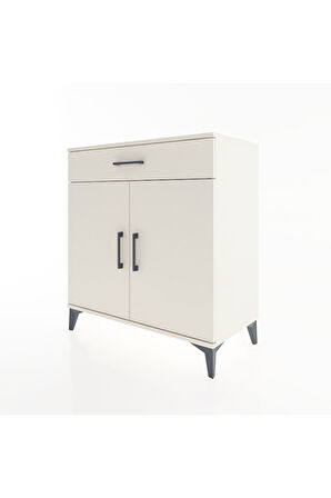 Hyperion Şifonyer 2 Raflı Tek Çekmeceli 2 Kapaklı 88x44x96 Aytaşı-Aytaşı