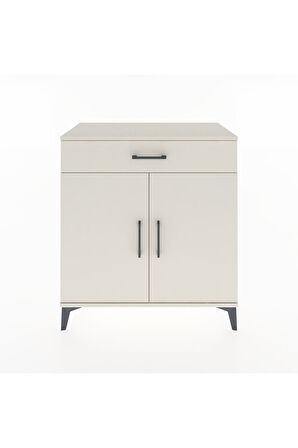 Hyperion Şifonyer Tek Çekmeceli 2 Kapaklı 88x44x96 Aytaşı-Aytaşı
