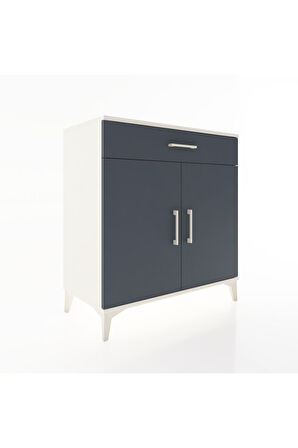 Hyperion Şifonyer Tek Çekmeceli 2 Kapaklı 88x44x96 Aytaşı-Antrasit