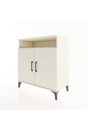 Hyperion Şifonyer 4 Raflı 2 Kapaklı 88x44x96 Aytaşı-Aytaşı