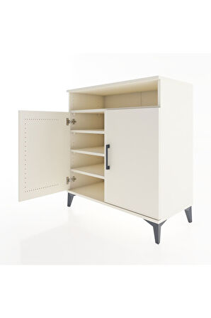 Hyperion Şifonyer 4 Raflı 2 Kapaklı 88x44x96 Aytaşı-Aytaşı