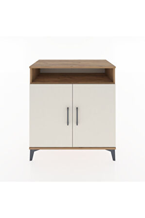 Hyperion Şifonyer 4 Raflı 2 Kapaklı 88x44x96 Çam-Aytaşı