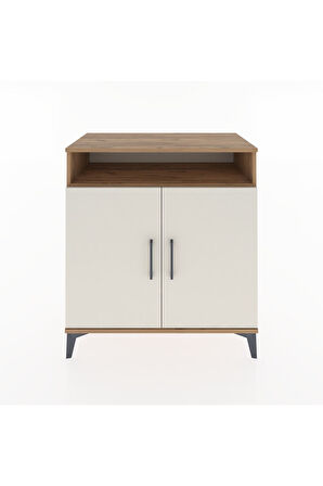 Hyperion Şifonyer 3 Raflı 2 Kapaklı 88x44x96 Çam-Aytaşı