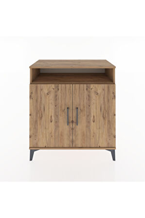 Hyperion Şifonyer 2 Raflı 2 Kapaklı 88x44x96 Çam-Çam