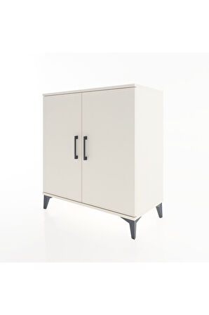 Hyperion Şifonyer 4 Raflı 2 Kapaklı 88x44x96 Aytaşı-Aytaşı