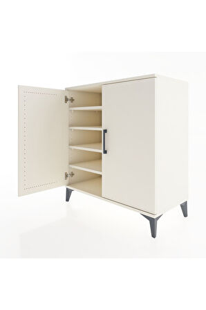 Hyperion Şifonyer 4 Raflı 2 Kapaklı 88x44x96 Aytaşı-Aytaşı