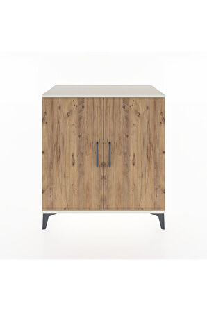 Hyperion Şifonyer 4 Raflı 2 Kapaklı 88x44x96 Aytaşı-Çam