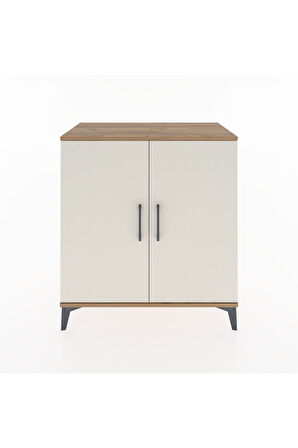 Hyperion Şifonyer 4 Raflı 2 Kapaklı 88x44x96 Çam-Aytaşı