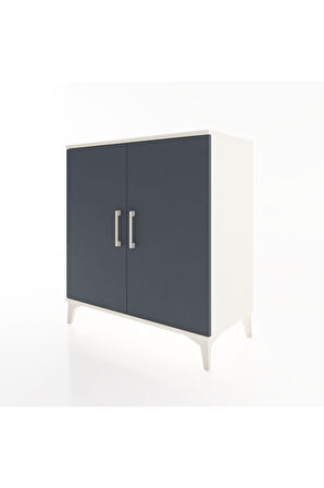 Hyperion Şifonyer 3 Raflı 2 Kapaklı 88x44x96 Aytaşı-Antrasit