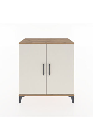 Hyperion Şifonyer 3 Raflı 2 Kapaklı 88x44x96 Çam-Aytaşı