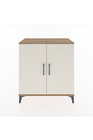 Hyperion Şifonyer Tek Raflı 2 Kapaklı 88x44x96 Çam-Aytaşı