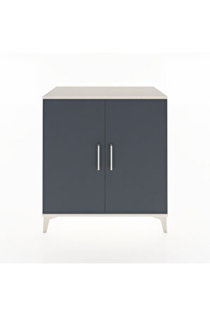 Hyperion Şifonyer 2 Kapaklı 88x44x96 Aytaşı-Antrasit