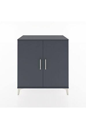 Hyperion Şifonyer 2 Kapaklı 88x44x96 Antrasit-Antrasit