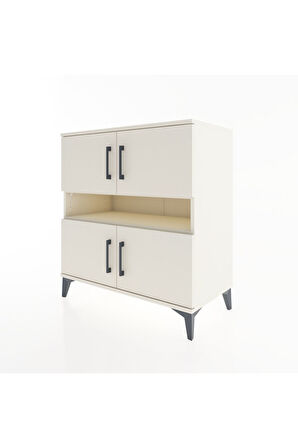 Hyperion Şifonyer 2 Raflı 4 Kapaklı 88x44x96 Aytaşı-Aytaşı