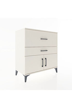 Hyperion Şifonyer 2 Çekmeceli 2 Kapaklı 88x44x96 Aytaşı-Aytaşı