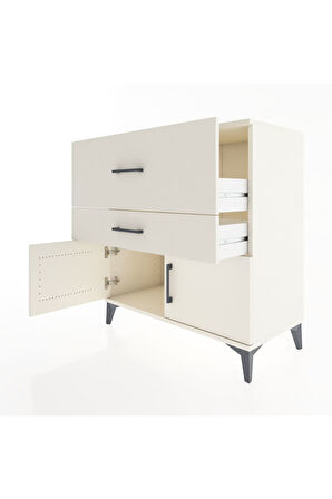 Hyperion Şifonyer 2 Çekmeceli 2 Kapaklı 88x44x96 Aytaşı-Aytaşı