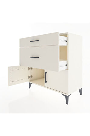 Hyperion Şifonyer 2 Çekmeceli 2 Kapaklı 88x44x96 Aytaşı-Aytaşı