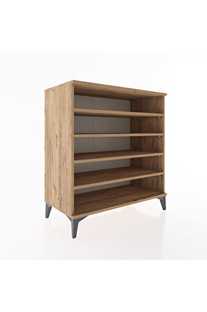 Hyperion Şifonyer 4 Raflı 88x44x96 Çam-Çam