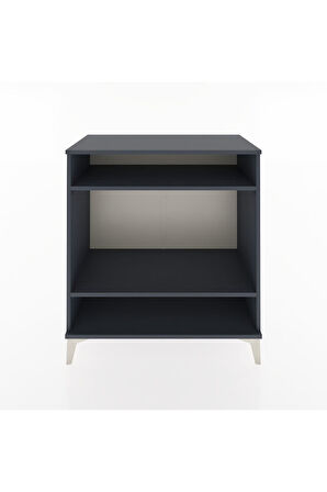 Hyperion Şifonyer 2 Raflı 88x44x96 Antrasit-Antrasit