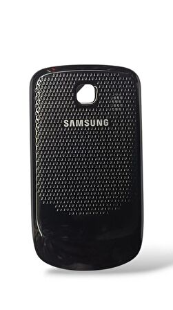 Samsung S3850 Arka Kapak S3850 Corby 2 uyumlu Siyah Renk Arka Kapak 