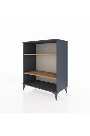 Hyperion Şifonyer 2 Raflı 88x44x106 Antrasit-Çam