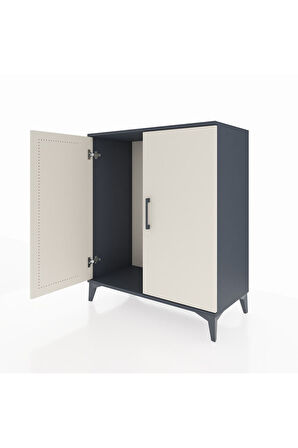 Hyperion Şifonyer 2 Kapaklı 88x44x106 Antrasit-Aytaşı