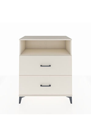 Hyperion Şifonyer Tek Raflı 2 Çekmeceli 88x44x106 Aytaşı-Aytaşı