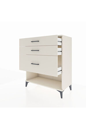 Hyperion Şifonyer 3 Çekmeceli 88x44x106 Aytaşı-Aytaşı