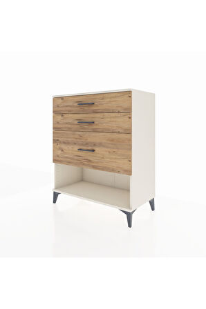 Hyperion Şifonyer 3 Çekmeceli 88x44x106 Aytaşı-Çam