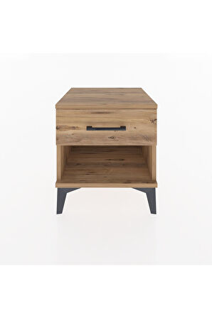 Hyperion Komodin Tek Çekmeceli 44x44x48 Çam-Çam