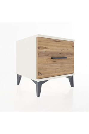 Hyperion Komodin Tek Çekmeceli 44x44x48 Aytaşı-Çam