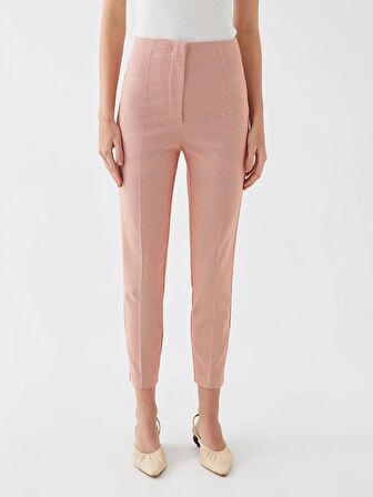 Yüksek Bel Standart Fit Kadın Pantolon