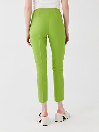 Kadın Standart Fit Düz Pantolon