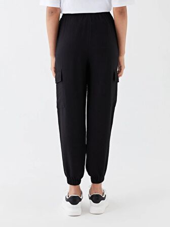 Beli Lastikli Kadın Jogger Pantolon