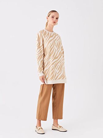 Beli Lastikli Rahat Kalıp Kadın Pantolon