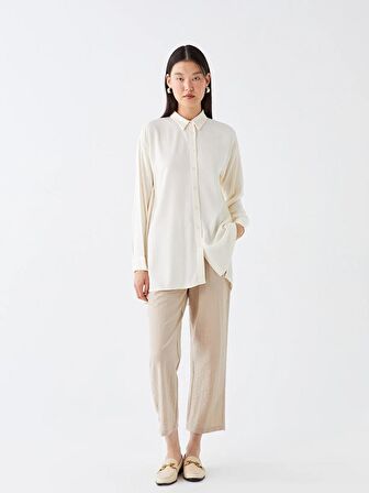 Beli Lastikli Havuç Kesim Kadın Pantolon