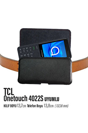 TCL Onetouch 4022S Kılıfı 4022S Kemer Kılıfı