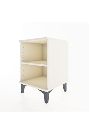 Hyperion Komodin Tek Raflı 44x44x64 Aytaşı-Aytaşı