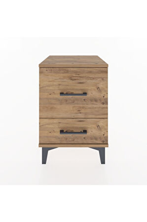 Hyperion Komodin 2 Çekmeceli 44x44x64 Çam-Çam