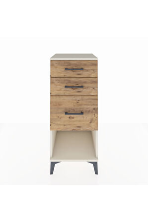 Hyperion Komodin 3 Çekmeceli 44x44x106 Aytaşı-Çam