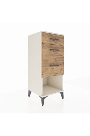 Hyperion Komodin 3 Çekmeceli 44x44x106 Aytaşı-Çam