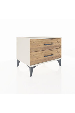 Hyperion Komodin 2 Çekmeceli 60x44x48 Aytaşı-Çam