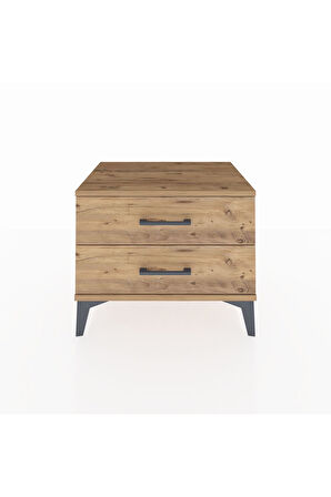 Hyperion Komodin 2 Çekmeceli 60x44x48 Çam-Çam