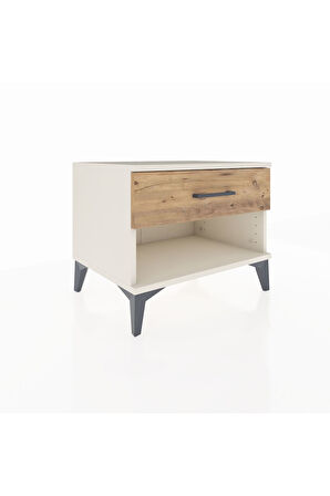 Hyperion Komodin Tek Çekmeceli 60x44x48 Aytaşı-Çam