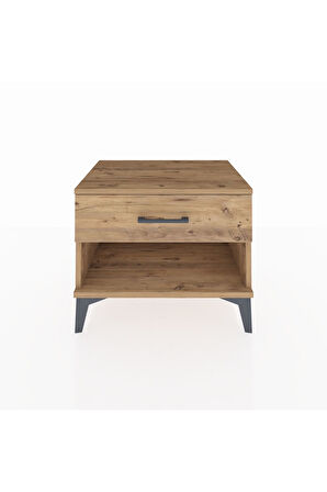 Hyperion Komodin Tek Çekmeceli 60x44x48 Çam-Çam