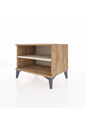 Hyperion Komodin Tek Raflı 60x44x48 Çam-Aytaşı