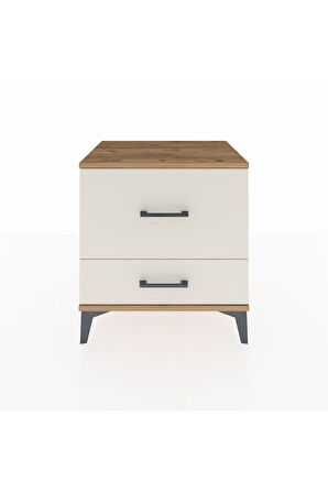 Hyperion Komodin 2 Çekmeceli 60x44x64 Çam-Aytaşı