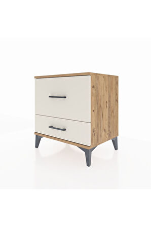 Hyperion Komodin 2 Çekmeceli 60x44x64 Çam-Aytaşı