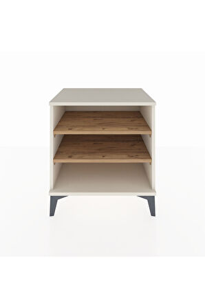 Hyperion Komodin 2 Raflı 60x44x64 Aytaşı-Çam